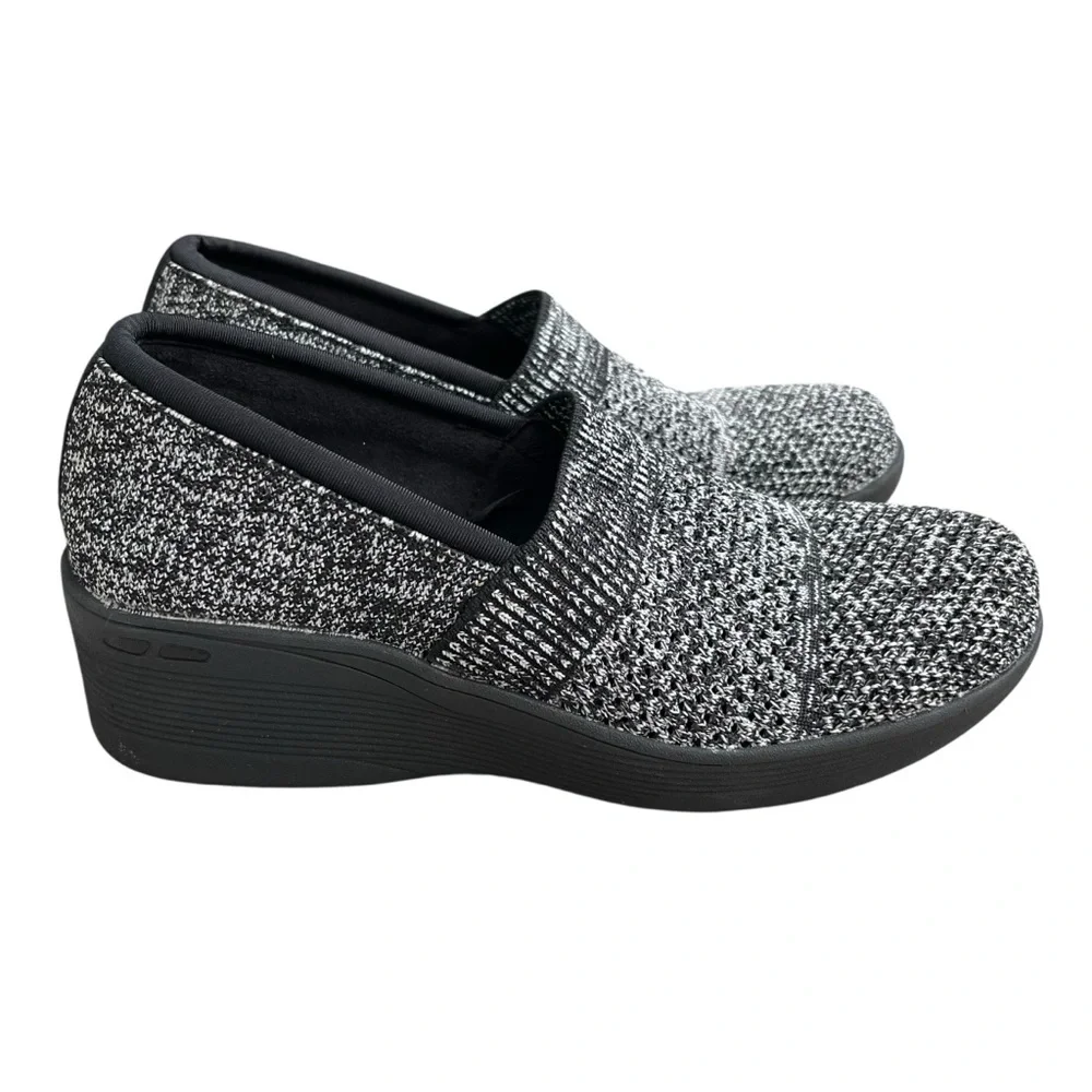 Skechers Pier-Lite Wow Factor Wedge Slip On Shoes Women’s Size 6.5 Heather Gray